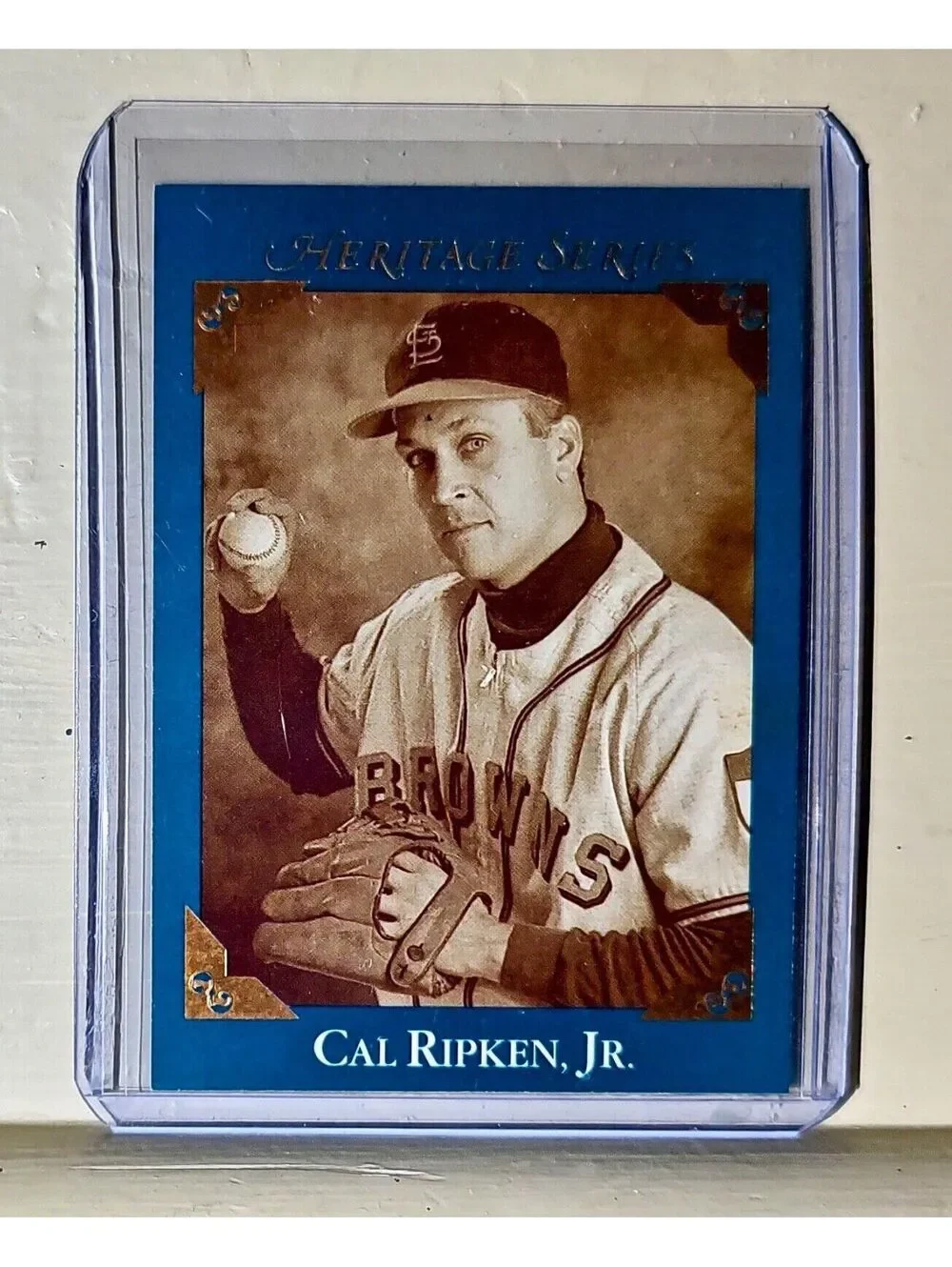 1992 Cal Ripken Jr Leaf Heritage Series #BC-7 MLB Baseball Card Orioles